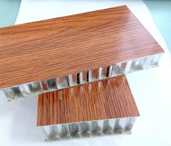 仿木紋鋁蜂窩鋁單板